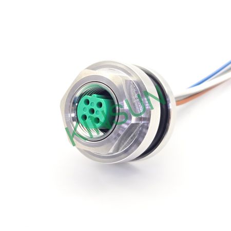 Подвійне ущільнення з'єднувача M12 SUS316L